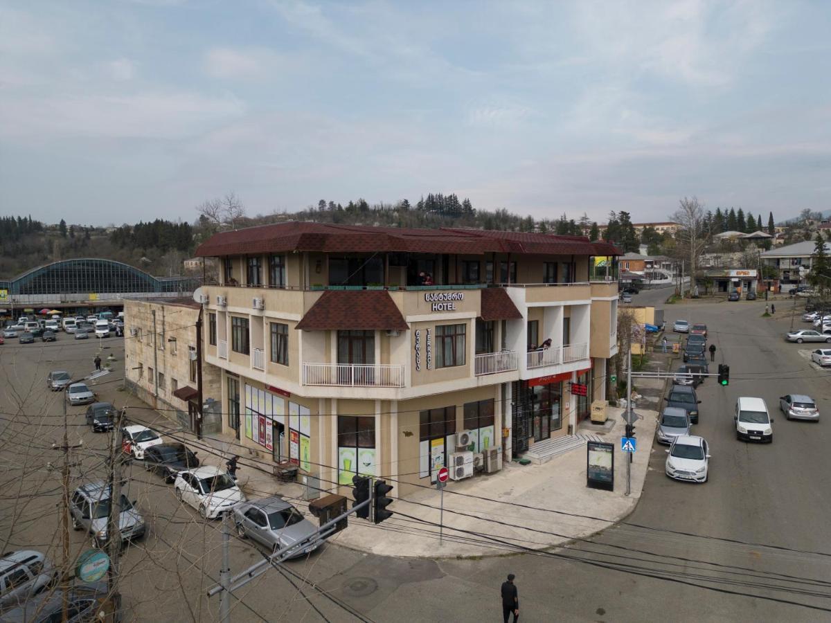 Tskaltubo Hotel Terrace Exterior photo